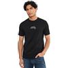 Armani Exchange One Block Up, Emboridered Logo Lettering T-Shirt, Nero, S Uomo
