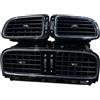 Atmophe Per VW Per POLO 5 2010-2013 Bocchetta Aria Condizionata Cruscotto Anteriore Nero Lucido 6RD 819 703 704 728 Bocchetta Aria Condizionata Auto(1 SET)