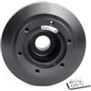 MeevrgR Base per volante in alluminio per BMW 3 E90 Z4 per Mini Cooper 1998-2006, adattatore mozzo nero con viti, adatto a 325i 330i 318i