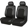 RFDTEWAX 2 PCS Coprisedile Auto Anteriore per Citroen DS7 Crossback 2017-2025, Coprisedili per Auto, Copri Sedile per Guidatore Passeggero,A