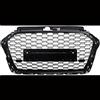 SORAE Auto Griglie Anteriori Radiatori per Audi A3/S3 8V 2017-2020, Griglia Paraurti Anteriore Radiatori Nido D'Ape Grille Aspirazione Hood, Auto Accessori