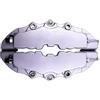 Generico Coperture Per Finiture Pinze Automobilistiche - Set Di Gusci Per Styling Dischi Freno Premium Shine Anteriori Posteriori Compatibili 2 Pezzi | Protezione 'accento Della Ruota Resistente Alla Tempe