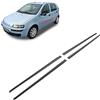CHROMEMASTER | Modanature Laterali | Compatibile con Fiat Punto II 5 Porte Hatchback 1999-2011 | Plastica Le Modanature Laterali Proteggono la Vernice Della Portiera Dell'auto da Graffi e Danni