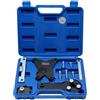 CCLIFE 10 Pezzi Kit Messa in Fase Motore Set di Attrezzi per la Regolazione del Motore Compatibile con Fiat, Ford, Lancia 1.2, 1.4 8V