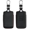 kwmobile Cover Copri Chiave Compatibile con Renault con 4 tasti Smart Key (solo Keyless Go) - Guscio Coprichiave Protettivo Vera Pelle - Porta Chiavi Macchina e Custodia Protettiva