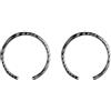 CHEFRU Compatibile con Smart per 451 per Fortwo Cruscotto in Fibra di Carbonio Contagiri Decorazione Strisce Anello Adesivi per Auto Accessori Interni Strisce Decorative