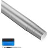 NewL Pellicola Vinile Wrapping Auto Satin Opaco Metallizzato Argento | Finitura satin opaco, 50x150cm, attrezzi installazione inclusi, pellicola autocollante, canali di rilascio aria, uso auto