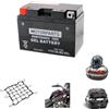 farbrothersonline BATTERIA YTZ12S-BS GEL 12V/11AH MINARELLI/MOTORPARTS (ATTIVATA PRONTA ALL'USO) BATTERIE PER MOTO SCOOTER SPECIFICA 150X88X110MM FAI DA TE COMPATIBILE CON HONDA FJS Silver Wing 400 2006 A 2008