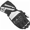 Berik Zoldar Guanti Moto, nero/bianco, M