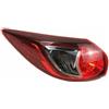 Generico Faro Posteriore Per Mazda Cx5 Cx-5 2013 2014 2015 2016 Fanale Posteriore Per Auto, Stop, Retromarcia, Fanale Posteriore, Guscio Senza Lampadina Fanali Posteriori(1pcs Left)