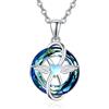 KINGWHYTE Collana con ciondolo a forma di ala d'angelo, in argento Sterling 925, con ciondolo a forma di ala d'angelo, idea regalo per donne e ragazze, figlia e fidanzata