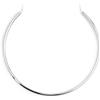 MARLU' Collana Girocollo Rigida Donna in Acciaio Inossidabile Dorato, Stile Contemporaneo Minimalista, Modello 33CN0044G