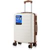Shavont Bagaglio a Mano 55x40x20cm, Valigia da Viaggio Trolley Rigida Ryanair Cabina con 4 Spinner Ruote con Lucchetto in ABS+PC