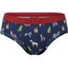 Gallo Slip Intimo Uomo Blu Fantasia Cani