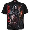 Spiral The Crow - Gargoyle - T-shirt con stampa frontale nera, Nero , L