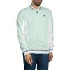 Fila Uomo Giacca Sportiva Da Baseball Settanta, Surf Spray/White/Navy, L