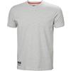 Helly Hansen Helly-Hansen Workwear Kensington T-shirt a maniche corte da uomo in misto cotone 92% leggero traspirante per un'elevata mobilità, grigio melange 932 - 4XL