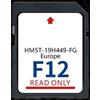 Générique Scheda SD Navigazione GPS Europa 2024 F12, Compatibile con Ford Sync2, Riferimento: HM5T-19H449-FG