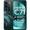 realme C71 Smartphone 6+128 GB, Batteria da 6000 mAh, Ricarica rapida da 45W, Chipset octa-core, Display Comfort Vision a 120Hz, resistente all'acqua, Green