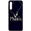 Mixroom - Cover Custodia Back case In TPU Silicone Morbido Per Samsung Galaxy A30S Fantasia Musica e cuffie N784