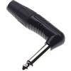Keple Spina Jack Mono Angolata Da 6,35 Mm 1/4 Di Pollice, A 2 Poli, Presa In Plastica Per La Riparazione Jack TS Maschio A Saldare Tipo Connettore Cavo Audio Fai Da Te Con Contatti Stagnati