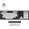 Keychron Q6 HE Tastiera meccanica wireless QMK, sostituibile a caldo, Gateron Double-Rail Magnetic Switc, telaio in alluminio con manopola, compatibile con Mac Windows Linux, 104 tasti (ISO/ITA)