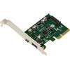 KALEA-INFORMATIQUE Scheda controller da PCI Express PCIe a USB 3.1 10GB con 2 porte esterne: 1x tipo A + 1x tipo C con chipset ASM1142