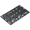 xiwai Dual Oculink SFF-8612 SFF-8611 a NVME M.2 NGFF M-Key PCIe SSD 2280 22110mm Adattatore Scheda di Estensione per Scheda Madre