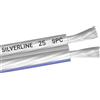 OEHLBACH Silverline SP-25 - Stereo HI-FI Lautsprecherkabel - Boxenkabel mit SPOFC (versilbertes Kupfer) 2x2,5mm² - Mini Spule Lautsprecher Kabel - 6m