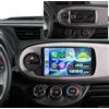 VECHTEL 4G+128G Autoradio Android 15 per Toyota Yaris 2012-2017 (Petit Écran/Bouton Clim Anneau Argenté), 9'' Incell HD Schermo co Carplay Android Auto senza Fili GPS WiFi USB Bluetooth FM RDS Camera