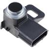 Generico Sensori di parcheggio retromarcia 39680-TEX-Y412-M1 Sensori radar di assistenza al parcheggio a 6 pin Parktronic PDC per Honda Civic parti(Black)