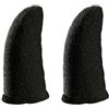 Dirfuny Copri Pollice per Pollice in Fibra di Carbonio Nero - 18 Pin Traspirante Senza Cuciture Pollice per Regole di Sopravvivenza, coltelli Fuori, Nero