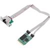 Sorandy Scheda Ethernet M.2 A E Key 2.5G, Adattatore di Rete Gigabit A Porta Singola, Scheda LAN RJ45 con Chip I226 per Laptop Desktop, Ideale per PC Industriale con