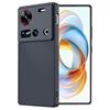 GIOPUEY Cover Compatibile con Nubia Z70 Ultra, Pelle PU + PC Rigido Custodia, Speciale Struttura in Pelle Case，Anti-Impronta, AntiGraffio - Black