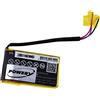 akku-net Batteria per amplificatore JBL GO, 3,7V, Li-Polymer