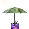 Generico Ombrello Parasole per Telefono - Copertura Parasole Regolabile Antiriflesso,con Clip per Ombreggiare il Telefono dal Sole - Per Esterno Viaggi Vacanze Spiaggia Piscina Estate Ciclismo Auto Interni Gua