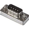 Delock RS-232/422/485 - Adattatore Loopback con spina DB9