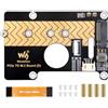 Waveshare PCIe a M.2 Adattatore Scheda per Raspberry Pi 5, Compatibile con NVMe Protocollo M.2 SSD 2280/2260/2242/2230, Supporto PCI-E×1 Gen2/3 Modalità, Velocità di Trasferimento Dati 8Gbps
