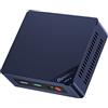 Beelink Mini S12 Mini PC, Intel Alder Lake-N N95 (4C/4T, fino a 3.4GHz) 16GB DDR4 RAM 500GB M.2 2280 SSD, Mini Desktop Computer 4K 60Hz Dual HDMI, WiFi5, Bluetooth4.2, 2.5G LAN