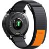 NotoCity Cinturino per Instinct 2X/2X Solar 50mm, 26mm Sportivo in Nylon Cinturino per Garmin Instinct 3 Solar/AMOLED 50mm, Instinct 2X/3 Solar Tactial 50 mm(Grigio Stella)