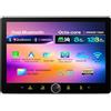 XTRONS Autoradio 2 DIN Android 14, 10.1, con Apple CarPlay, Android Auto, Wi-Fi, Bluetooth, 4G, Nero, Modello TIMH128L, 8G+128