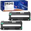 Skydo DR-241CL DR241CL Tamburo compatibile per Brother DR241 DR241CL Tamburo per Brother DCP-9015CDW DCP-9017CDW DCP-9022CDW HL-3140CW HL-3142CW MFC-9130CW MFC-9140CDN Stampanti (Nero, 2-Pack)