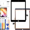 LADYSON Schermo di Ricambio per iPad 7 2019 A2197 A2198 A2200 iPad 8 2020 A2270 A2428 A2429 Touch Screen Digitizer Parti di Vetro per iPad 7 iPad 8 ° Gen Touchscreen Kit (Bianco)