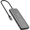 J5create Jcd398-N Replicatore Di Porte E Docking Station Per Laptop Cablato Usb 3.2 Gen 2 [3.1 Gen 2] TypE-C Grigio (usB-C Dual 4k Hdmi 10gbps - Mini