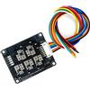 TECNOULAB 1 pezzo 6S 1.2A Li-Ion Lifepo4 Batteria al litio Equalizzatore Attivo bilanciatore induttivo BMS