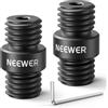 NEEWER Connettore per 15mm Rod, 2 Pezzi, Connettore M12x1,5 per Asta di Estensione su Shoulder Rig e Video Rig, Solo per Aste in Lega di Alluminio NEEWER, SR020