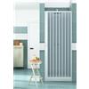 Porta Parete Doccia 100 cm 1 Anta a Soffietto in PVC H185 Caldoni Vens Bianco