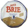 CHATEAUX DE FRANCE Petit Brie Les Chateaux de France 1 kg - Formaggio Brie Cremoso a Pasta Morbida, Gusto Delicato e Burroso