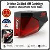 Ortofon Cartuccia Ortofon 2M Red MM stilo ellittico Phono Audio Japan