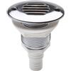 CAN SB SFIATO CROMATO OVALE Ø MM.17/19 Dritto